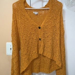 Knit button up cardigan